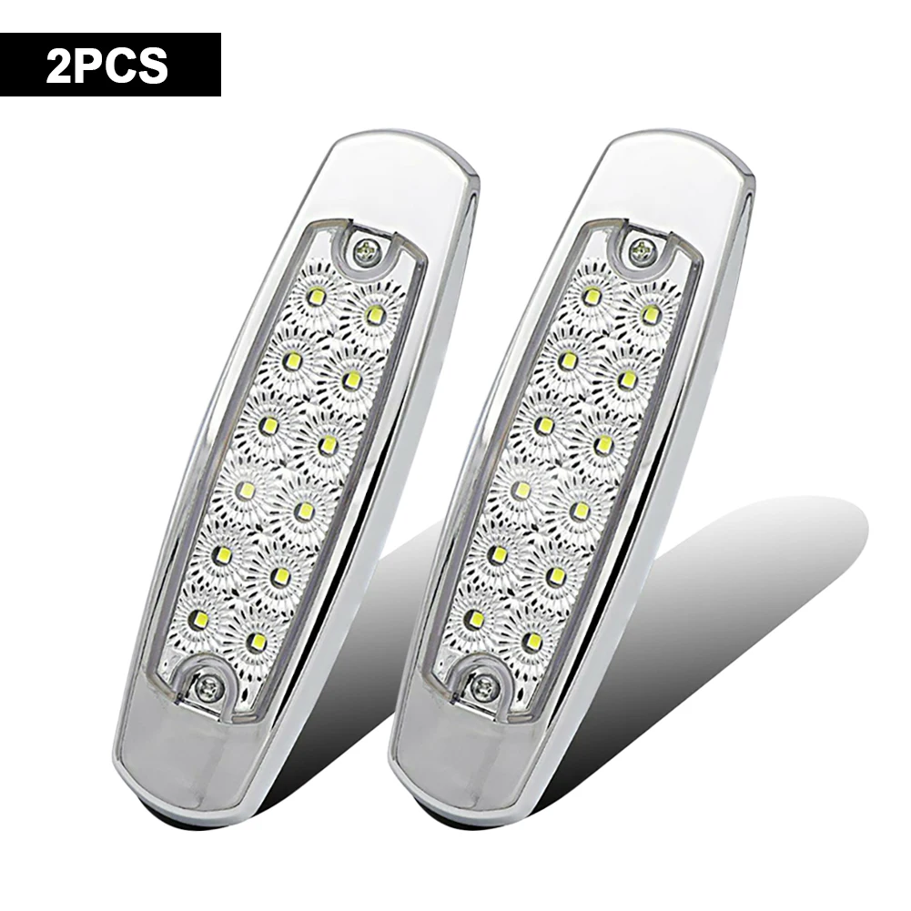 2PCS 12LED Sealed Side Marker Lights Clearance Lamp 12V Red Amber White Trailer For Truck Turn Signal Light Waterproof Wholesale
2PCS 12LED Sealed Side Marker Lights Clearance Lamp 12V Red Amber White Trailer For Truck Turn Signal Light Waterproof Wholesale