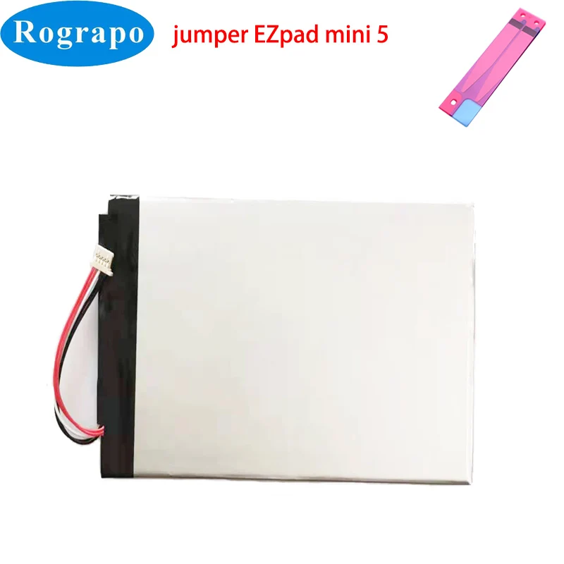 Новый 3 7 V 6000mAh аккумулятор для планшетного ПК Jumper EZpad Mini 5 mini5 проводной разъем -