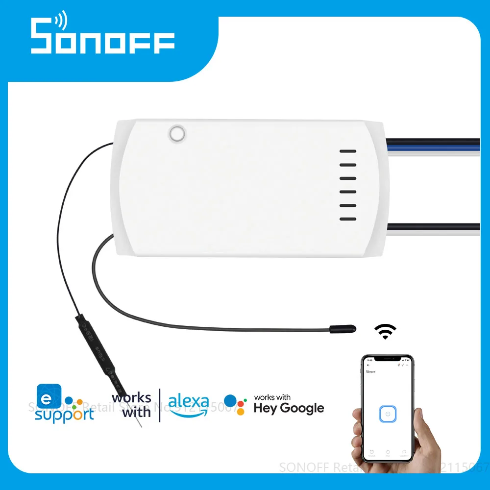 Умный выключатель SONOFF iFan04-L iFan03 с Wi-Fi умный высветильник ель для управления
