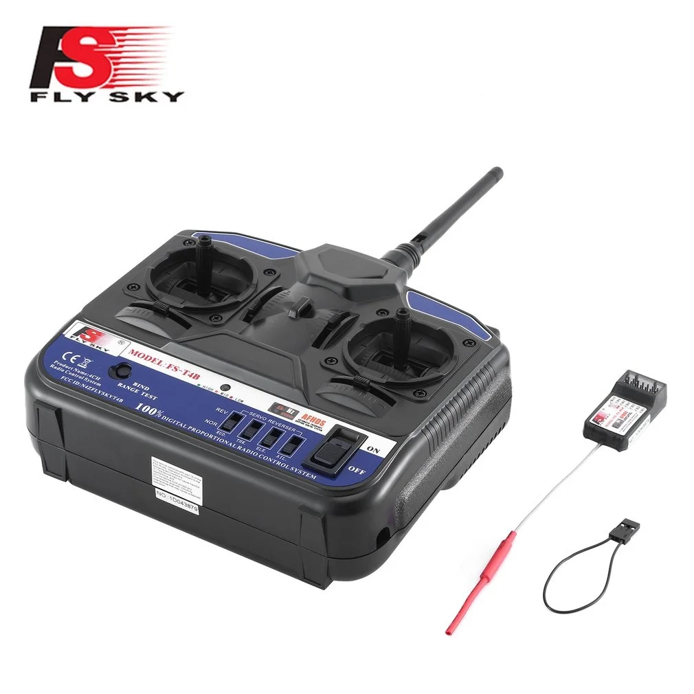 FS-T4B 2.4G 4CH Radio Model RC Transmitter & Receiver Remote Control Toy RC Spare Parts Accessories
FS-T4B 2.4G 4CH Radio Model RC Transmitter & Receiver Remote Control Toy RC Spare Parts Accessories