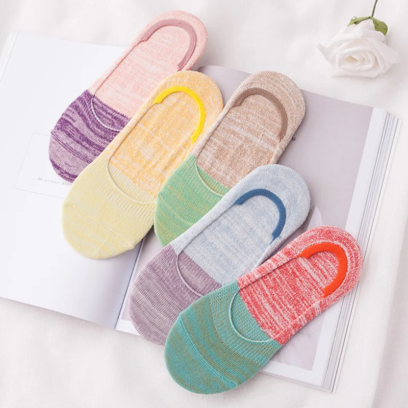 CHAOZHU lady summer spring thin invisible low cut socks color patchwork sweet kawai fresh girls pink purple green forest series
CHAOZHU lady summer spring thin invisible low cut socks color patchwork sweet kawai fresh girls pink purple green forest series