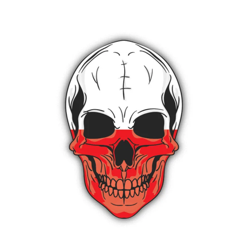 Classic Personality Car Sticker Skull Poland Flag Auto Accessories PVC Decal Cover Scratch for Chevrolet Subaru Golf 4,12cm*8cm
Classic Personality Car Sticker Skull Poland Flag Auto Accessories PVC Decal Cover Scratch for Chevrolet Subaru Golf 4,12cm*8cm