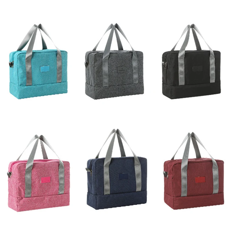 Waterproof Women's Travel Bag Outdoor Dry Wet Separation Female Duffle Bag For Trip Luggage Handbag Shoe Position Packaging Cube 
Waterproof Women's Travel Bag Outdoor Dry Wet Separation Female Duffle Bag For Trip Luggage Handbag Shoe Position Packaging Cube