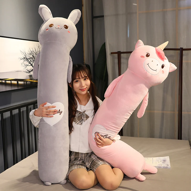 1pc 95-170CM Cartoon Unicorn Rabbit Panda & Pig Plush Toys Stuffed Soft Cute Long Pillow Children Baby Sleeping Cushion Dolls
1pc 95-170CM Cartoon Unicorn Rabbit Panda & Pig Plush Toys Stuffed Soft Cute Long Pillow Children Baby Sleeping Cushion Dolls