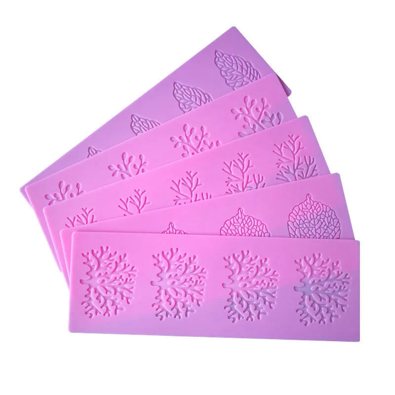 Dearfod Coral Leaf Cake Lace Silicone Mold DIY Chocolate Fondant Tool Baking Pastry Decoration Mold DBS224
Dearfod Coral Leaf Cake Lace Silicone Mold DIY Chocolate Fondant Tool Baking Pastry Decoration Mold DBS224