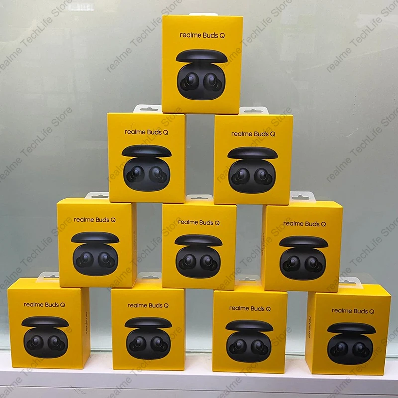 Original realme Buds Q TWS Ture Wireless Headphones Touch Control 20h Battery Bluetooth 5.0 IP5 Water Resistant In-ear Earphones
Original realme Buds Q TWS Ture Wireless Headphones Touch Control 20h Battery Bluetooth 5.0 IP5 Water Resistant In-ear Earphones