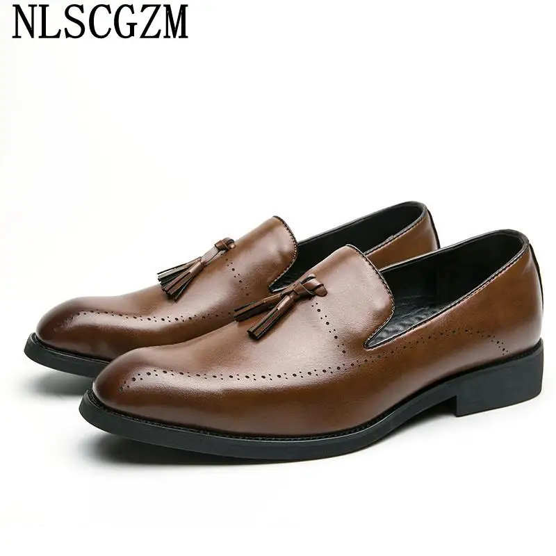 Formal Elevator Shoes for Man Office 2023 Dress Shoes Men Tassel Mens Loafers Shoes Luxury Sapato Masculino Chaussures De Homme
Formal Elevator Shoes for Man Office 2023 Dress Shoes Men Tassel Mens Loafers Shoes Luxury Sapato Masculino Chaussures De Homme