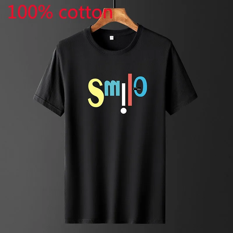 New Arrival Youth Multi Color Printing Casual Short Sleeve Men Cotton Summer Fashion O-neck Knitted T-shirt Plus Size S-3XL 4XL
New Arrival Youth Multi Color Printing Casual Short Sleeve Men Cotton Summer Fashion O-neck Knitted T-shirt Plus Size S-3XL 4XL