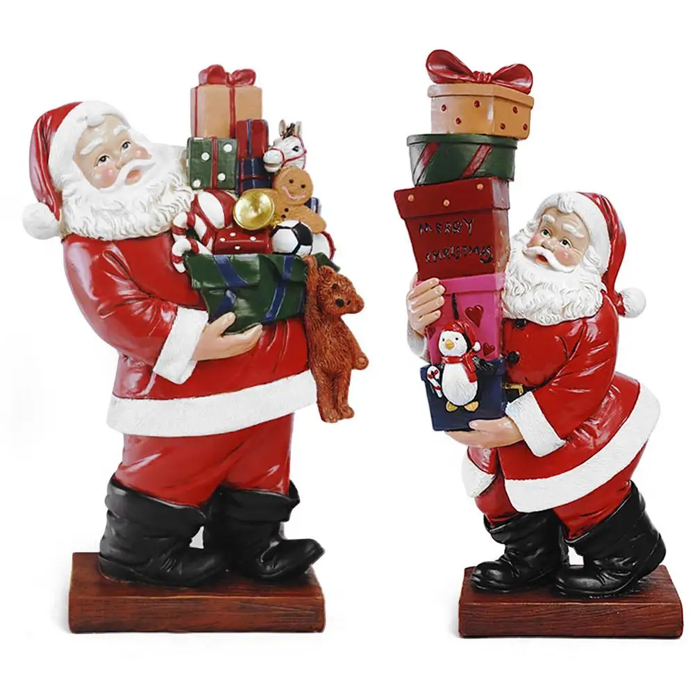 Santa Claus Resin Ornaments Statue Table Decoration Holiday Craft 2021 Christmas Sculpture For New Year 2022 Home Decor
Santa Claus Resin Ornaments Statue Table Decoration Holiday Craft 2021 Christmas Sculpture For New Year 2022 Home Decor