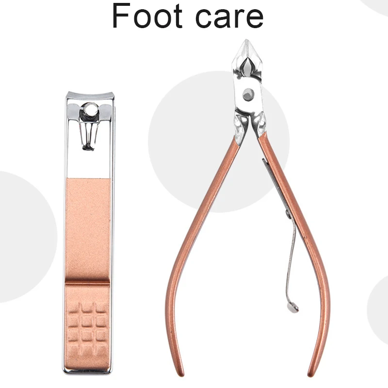 16pcs Nail Clippers Sets High Precision Stainless Steel Nail Cutter Pedicure Kit Nail File Nail Scissors and Clipper BUTT666
16pcs Nail Clippers Sets High Precision Stainless Steel Nail Cutter Pedicure Kit Nail File Nail Scissors and Clipper BUTT666