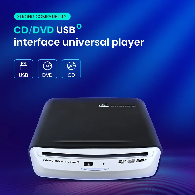 AWESAFE Автомобильный USB DVD-плеер автомобильный мини-DVD-плеер DVR для Android | Автомобили и