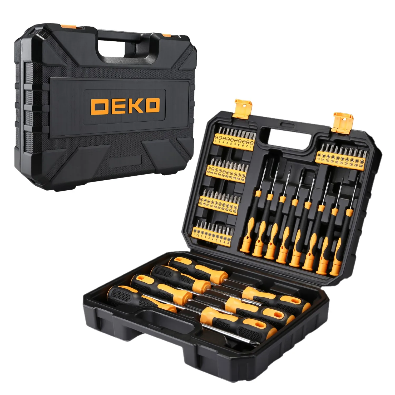 Набор ручных инструментов для дома DEKO DKMT65 (65шт.) 6971674990659 | Инструменты
