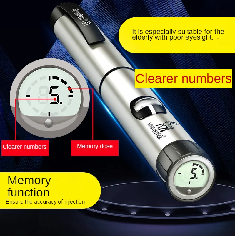Novo Nordisk Novo Pen 5 ручка для инсулина цифровой шприц Novo Pen 4 Улучшенный безболезненный регулируемый
Novo Nordisk Novo Pen 5 ручка для инсулина цифровой шприц Novo Pen 4 Улучшенный безболезненный регулируемый