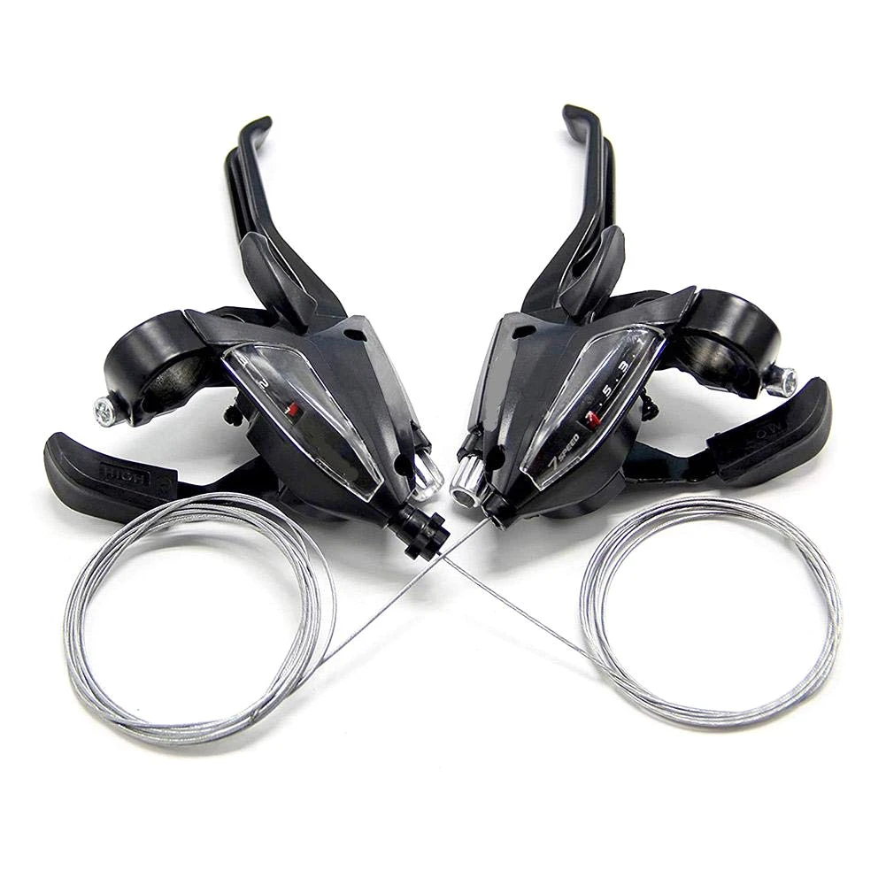 2PCS 3x7 21 Speed Switch MTB Bicycle Shifter Levers Brake With Shift Cable Bike Cycling Disc Handle For Bike Trekking Black
2PCS 3x7 21 Speed Switch MTB Bicycle Shifter Levers Brake With Shift Cable Bike Cycling Disc Handle For Bike Trekking Black