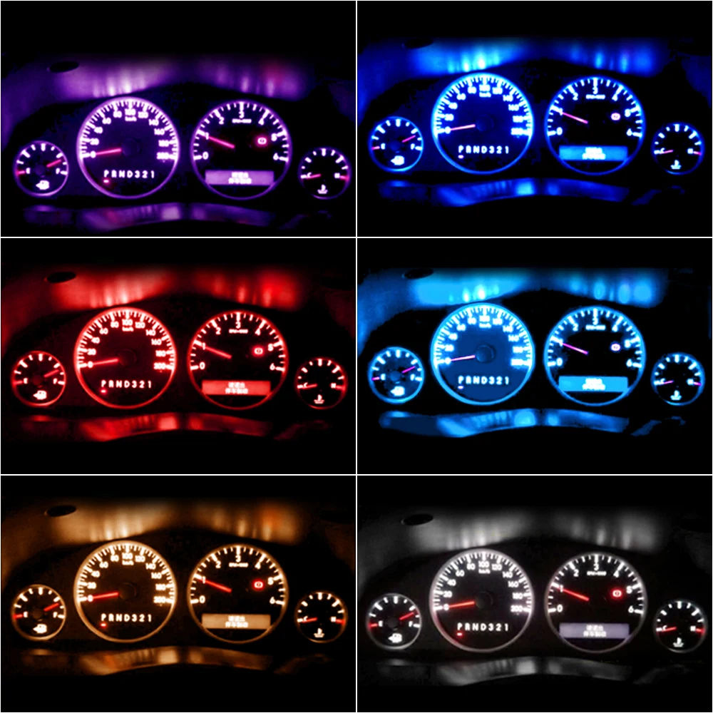 10PCS T5 3014 2 SMD Car Dashboard Lights License Plate Light Reading Instrument Panel Lamp Interior Light No Polarity White 12V
10PCS T5 3014 2 SMD Car Dashboard Lights License Plate Light Reading Instrument Panel Lamp Interior Light No Polarity White 12V