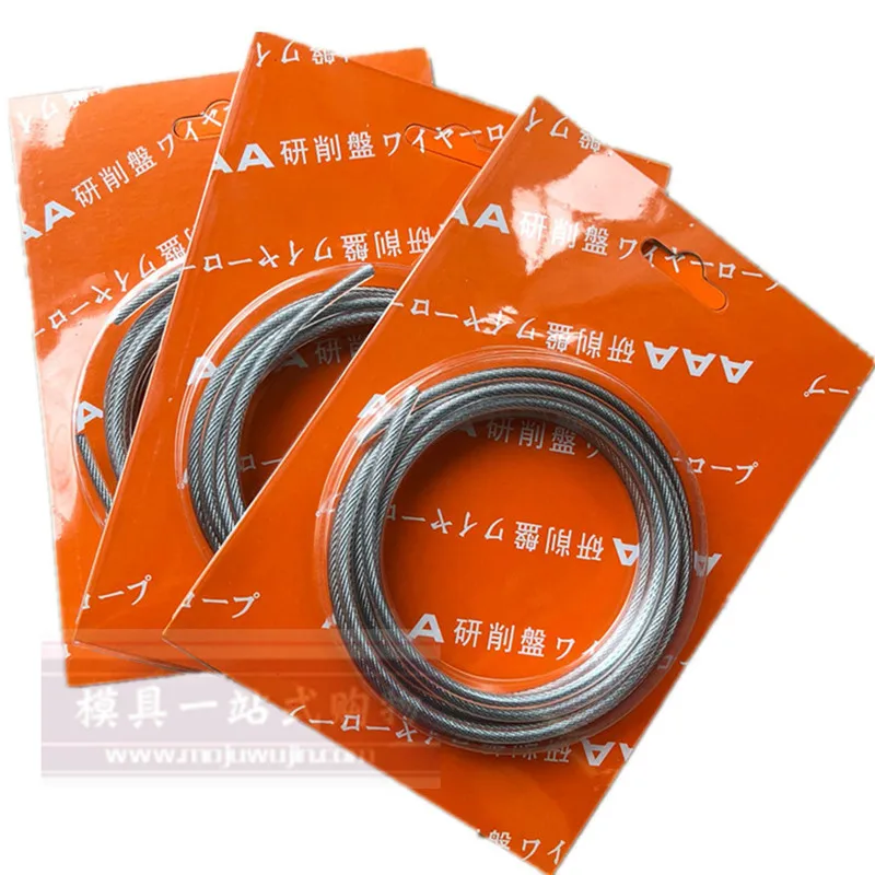 Japan Imported Grinder Wire Rope 618 Hand-Cranking Grinder Wire Rope 4mm * 2M Grinding Machine Cable 2M Durable Type
Japan Imported Grinder Wire Rope 618 Hand-Cranking Grinder Wire Rope 4mm * 2M Grinding Machine Cable 2M Durable Type