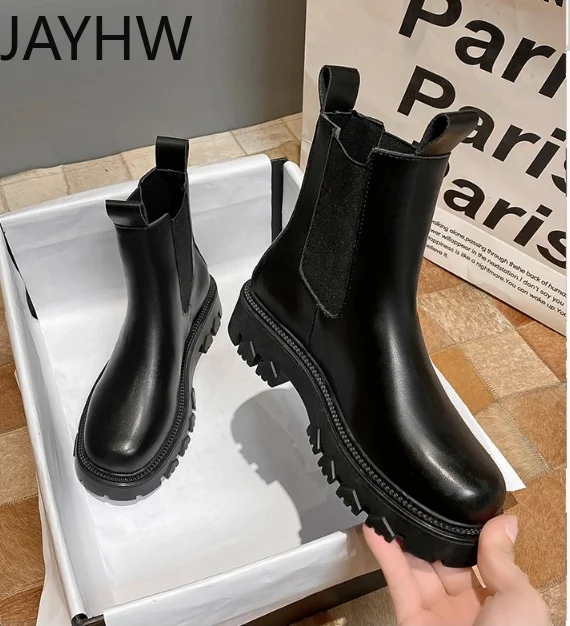 Women's Boots Autumn and Winter Chelsea Boots Women's Thick-soled Ankle Boots Women's Fur Short Plush Shoes Luxury Designer
Women's Boots Autumn and Winter Chelsea Boots Women's Thick-soled Ankle Boots Women's Fur Short Plush Shoes Luxury Designer