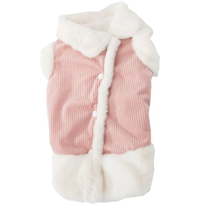 Cat Clothes Pet Ropa Para Gato New Style Vest Winter Corduroy Warm Cotton Coat Ubranie Dla Kota British Shorthair Fashion 2020
Cat Clothes Pet Ropa Para Gato New Style Vest Winter Corduroy Warm Cotton Coat Ubranie Dla Kota British Shorthair Fashion 2020