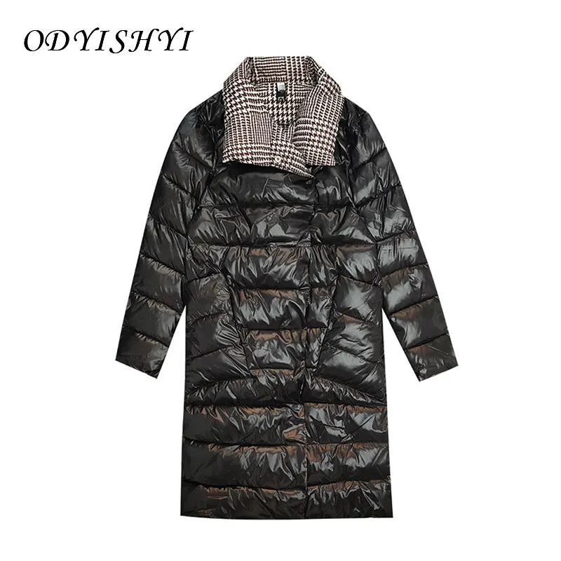 2020 Autumn Winter New Fashion Women Mid Long Cotton Coat Straight Double Breasted Liner Plaid Padding Jacket Female Parka DH339
2020 Autumn Winter New Fashion Women Mid Long Cotton Coat Straight Double Breasted Liner Plaid Padding Jacket Female Parka DH339