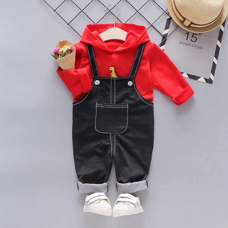 Kids Casual Suit 2021 Autumn Children's Clothing New Children Cartoon Hooded Long-sleeved Sweatshirt Denim Strap Pants Two-piece
Kids Casual Suit 2021 Autumn Children's Clothing New Children Cartoon Hooded Long-sleeved Sweatshirt Denim Strap Pants Two-piece