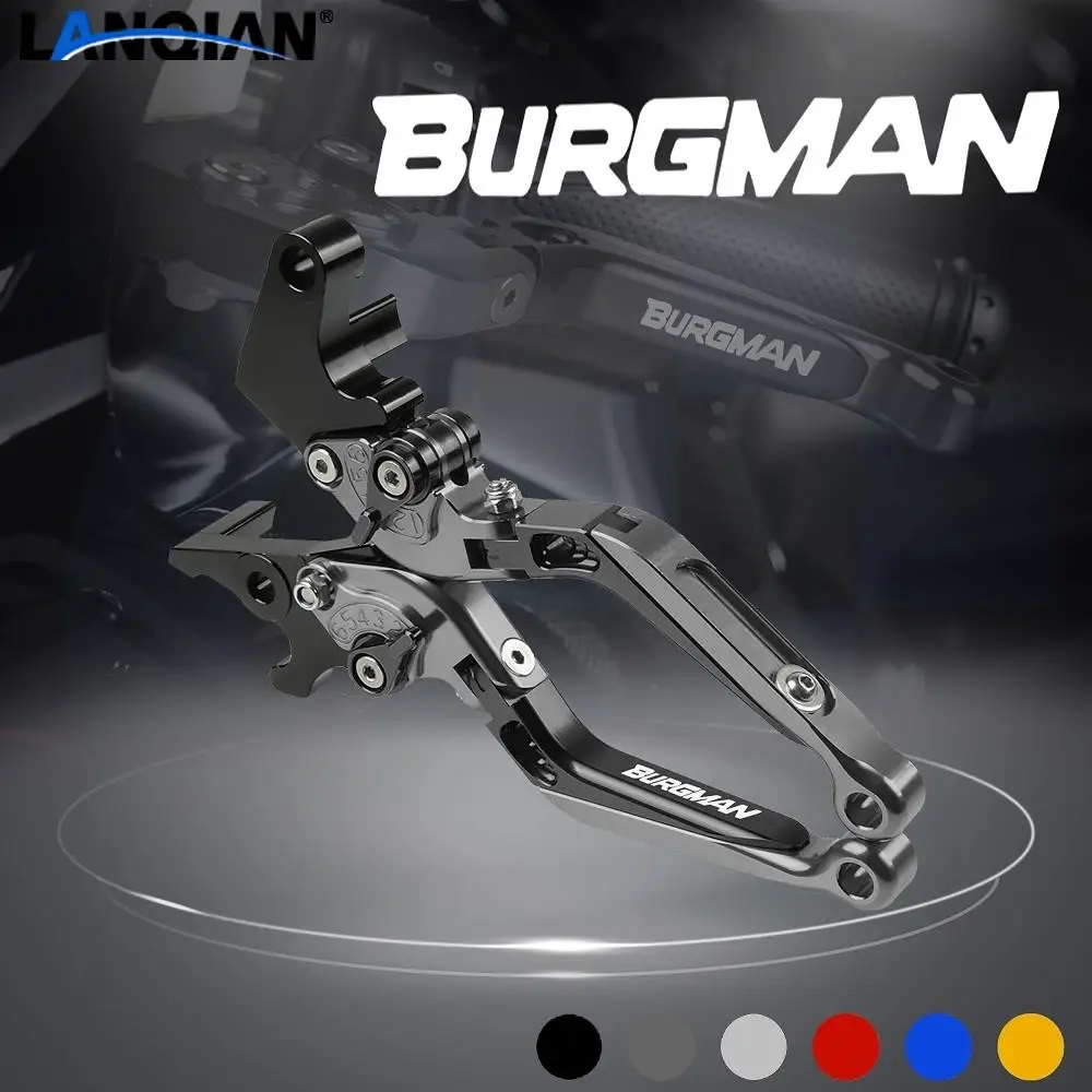 For Suzuki Burgman 650 Motorcycle Adjustable Folding Brake Clutch Lever Burgman650 2003-2018 2014 2015 2016 2017 Accessories
For Suzuki Burgman 650 Motorcycle Adjustable Folding Brake Clutch Lever Burgman650 2003-2018 2014 2015 2016 2017 Accessories