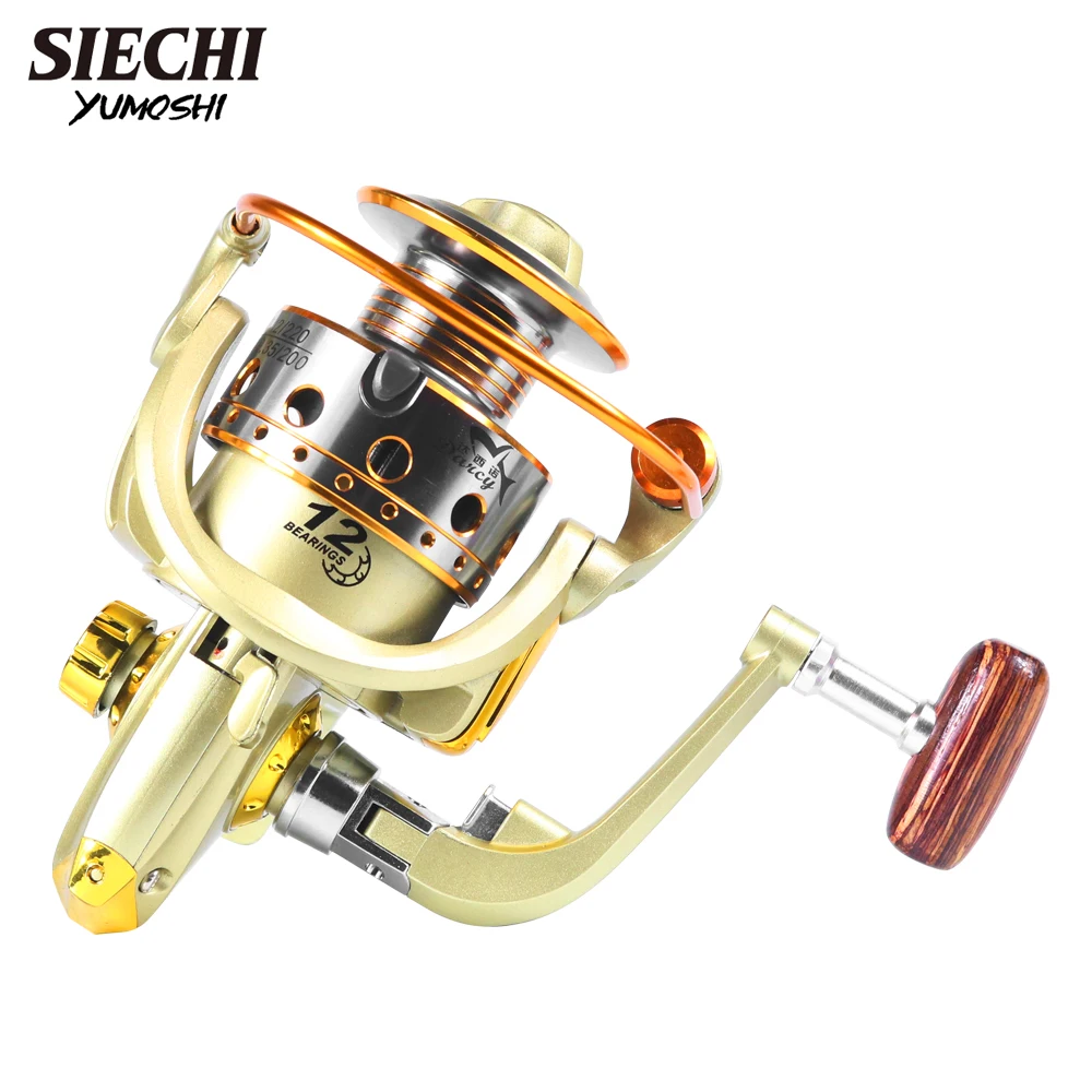 SIECHI JX1000 JX2000 JX3000 JX4000 JX5000 JX6000 JX7000 Spinning Fishing Reel 12BB Saltwater Fishing Tackle 
SIECHI JX1000 JX2000 JX3000 JX4000 JX5000 JX6000 JX7000 Spinning Fishing Reel 12BB Saltwater Fishing Tackle