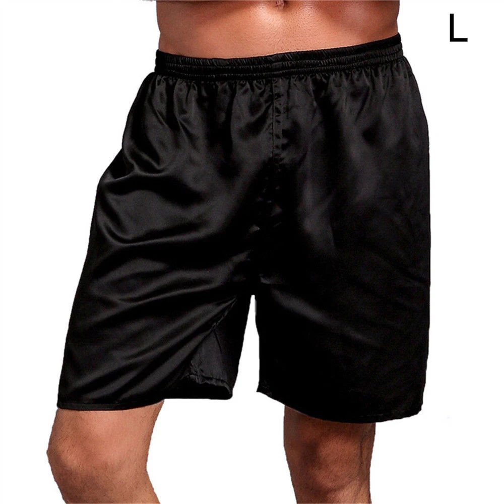 2020 Summer Sleepwear Shorts Men Plus Size Silk Satin Soft Pajama Trousers Male Solid Color Loose Sleeping Nightwear Underpant
2020 Summer Sleepwear Shorts Men Plus Size Silk Satin Soft Pajama Trousers Male Solid Color Loose Sleeping Nightwear Underpant