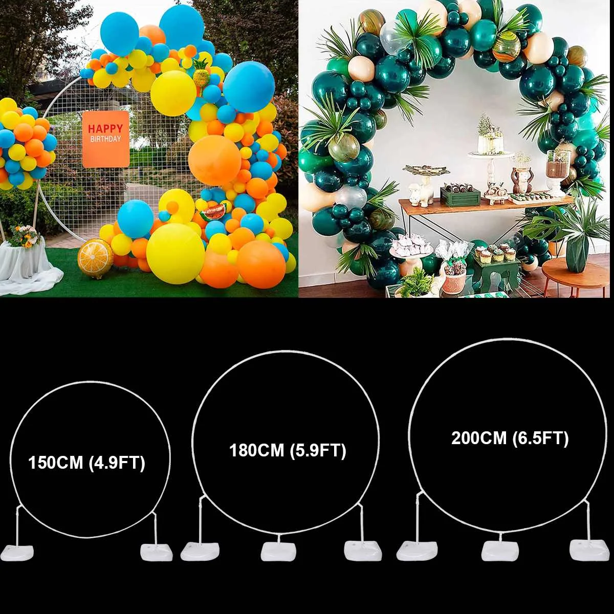 Balloon Circle Arch Holder Plastic Wreath Balloon Ring Bracket for Wedding Birthday Party Decorations Baby Shower Kids Gifts
Balloon Circle Arch Holder Plastic Wreath Balloon Ring Bracket for Wedding Birthday Party Decorations Baby Shower Kids Gifts