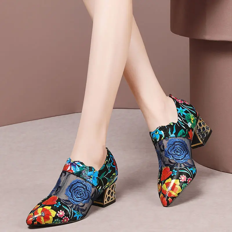 Square Mid Heels Woman,Spring/Fall Mesh Women's Shoes,Pointed toe,Embroidery Flower,Ethnic Hand Made,Female Footware,RED,BLUE
Square Mid Heels Woman,Spring/Fall Mesh Women's Shoes,Pointed toe,Embroidery Flower,Ethnic Hand Made,Female Footware,RED,BLUE