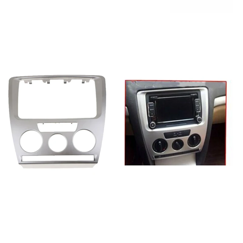 Car DVD/CD Radio Stereo 2DIN Fascia Panel Refitting Frame Facia Trim Install Mount Kit for Skoda Octavia 2007-2009
Car DVD/CD Radio Stereo 2DIN Fascia Panel Refitting Frame Facia Trim Install Mount Kit for Skoda Octavia 2007-2009