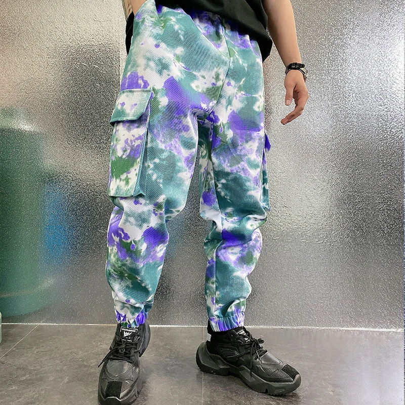 Брюки-карго мужские с принтом тай-дай, уличная одежда, свободные повседневные штаны-карго, джоггеры, спортивные штаны, модные сценические шт...
Брюки-карго мужские с принтом тай-дай, уличная одежда, свободные повседневные штаны-карго, джоггеры, спортивные штаны, модные сценические шт...