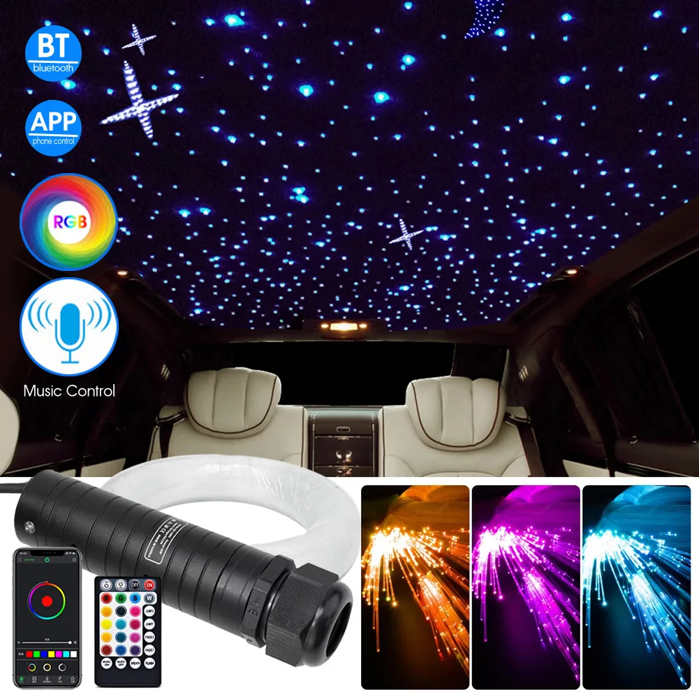 Dc 12v 6w Rgb Автомобильная крыша звездный свет s Светодиодная звезда из оптоволокна потолосветильник светильник комплекты 2 м 0,75 мм 150 ~ 450 шт Опти...
Dc 12v 6w Rgb Автомобильная крыша звездный свет s Светодиодная звезда из оптоволокна потолосветильник светильник комплекты 2 м 0,75 мм 150 ~ 450 шт Опти...