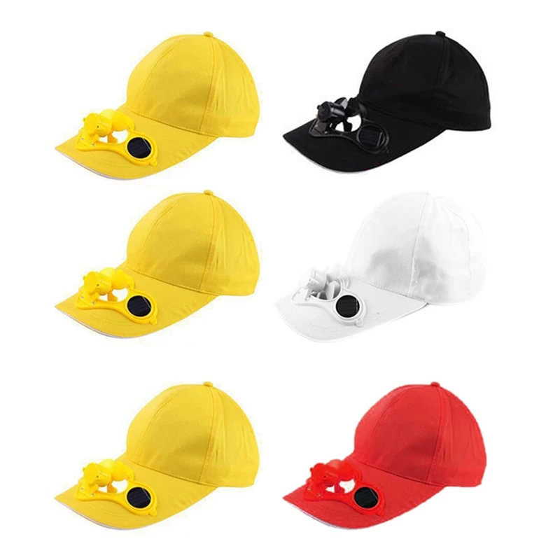 1 Set Summer Solar Panel Powered Cooling Fan Baseball Cap Outdoor Peaked Sun Visor Hat
1 Set Summer Solar Panel Powered Cooling Fan Baseball Cap Outdoor Peaked Sun Visor Hat