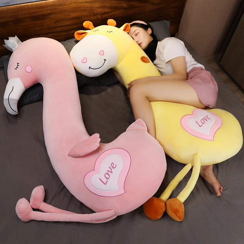 Мягкая плюшевая игрушка в виде жирафа, фламинго
Мягкая плюшевая игрушка в виде жирафа, фламинго