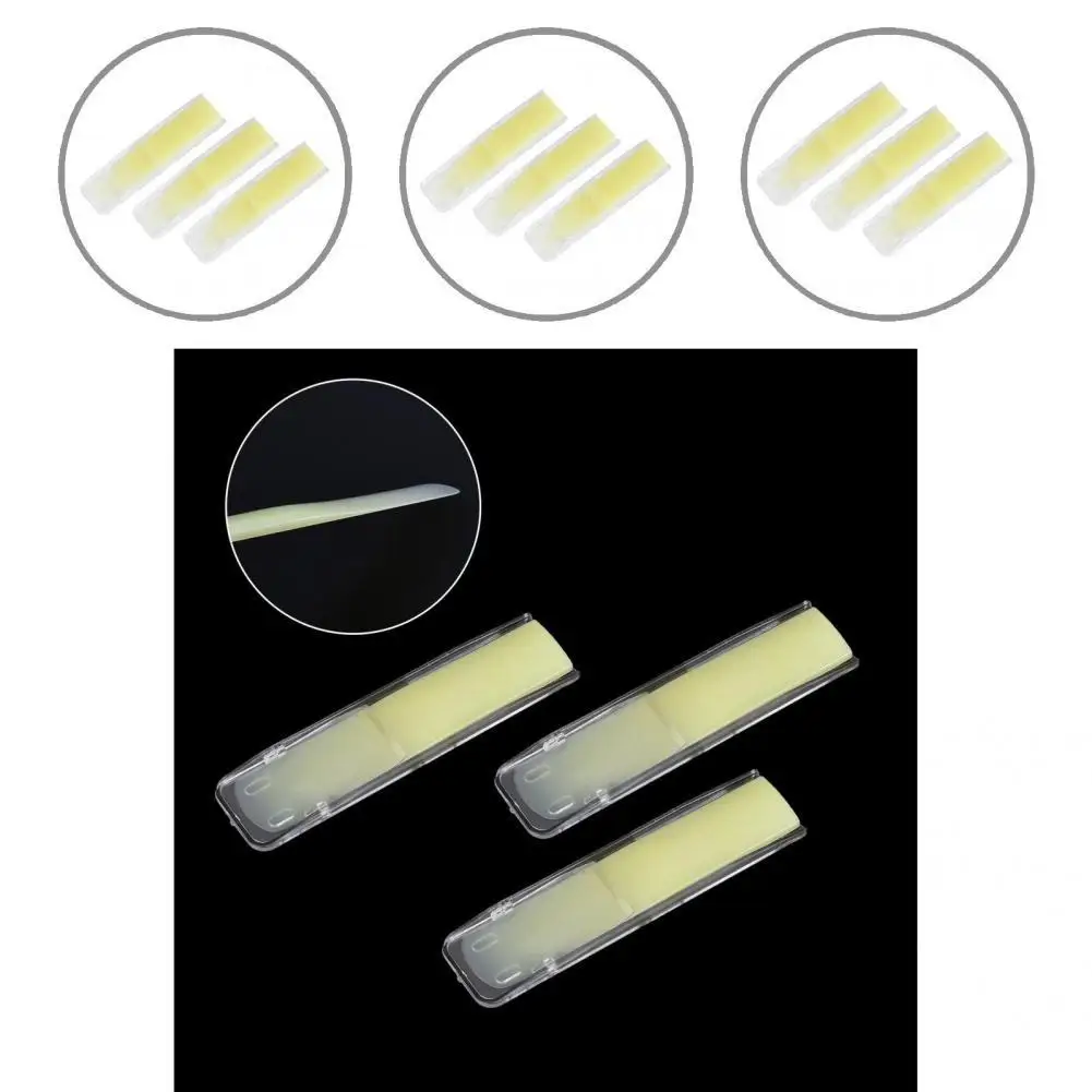Woodwind Reed Wear-Resistant Mini Smooth Anti-Corrosion Portable Tenor Clarinet Reed Clarinet Reed Min Reed 3Pcs/Set
Woodwind Reed Wear-Resistant Mini Smooth Anti-Corrosion Portable Tenor Clarinet Reed Clarinet Reed Min Reed 3Pcs/Set