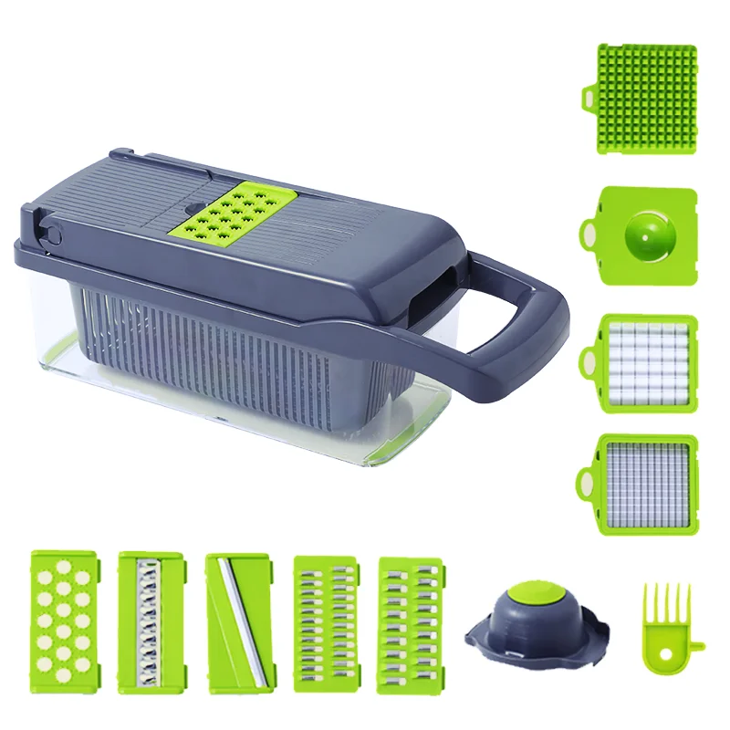 Vegetable Cutter Fruit Slicer Multifunctional Grater Shredders Drain Basket Peeler 8 In 1 Gadgets Kitchen Accessories Tool
Vegetable Cutter Fruit Slicer Multifunctional Grater Shredders Drain Basket Peeler 8 In 1 Gadgets Kitchen Accessories Tool