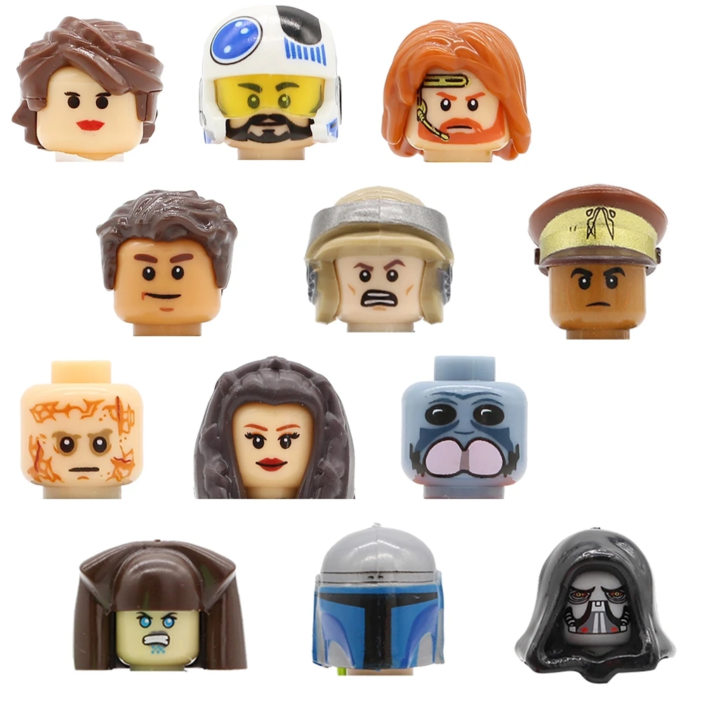 Single Space Figure Head Zander Ponda Baba Mon Mothma Obi Wan Kenobi Anakin Leia Building Blocks Toy X0144 PG8095 KT1034
Single Space Figure Head Zander Ponda Baba Mon Mothma Obi Wan Kenobi Anakin Leia Building Blocks Toy X0144 PG8095 KT1034