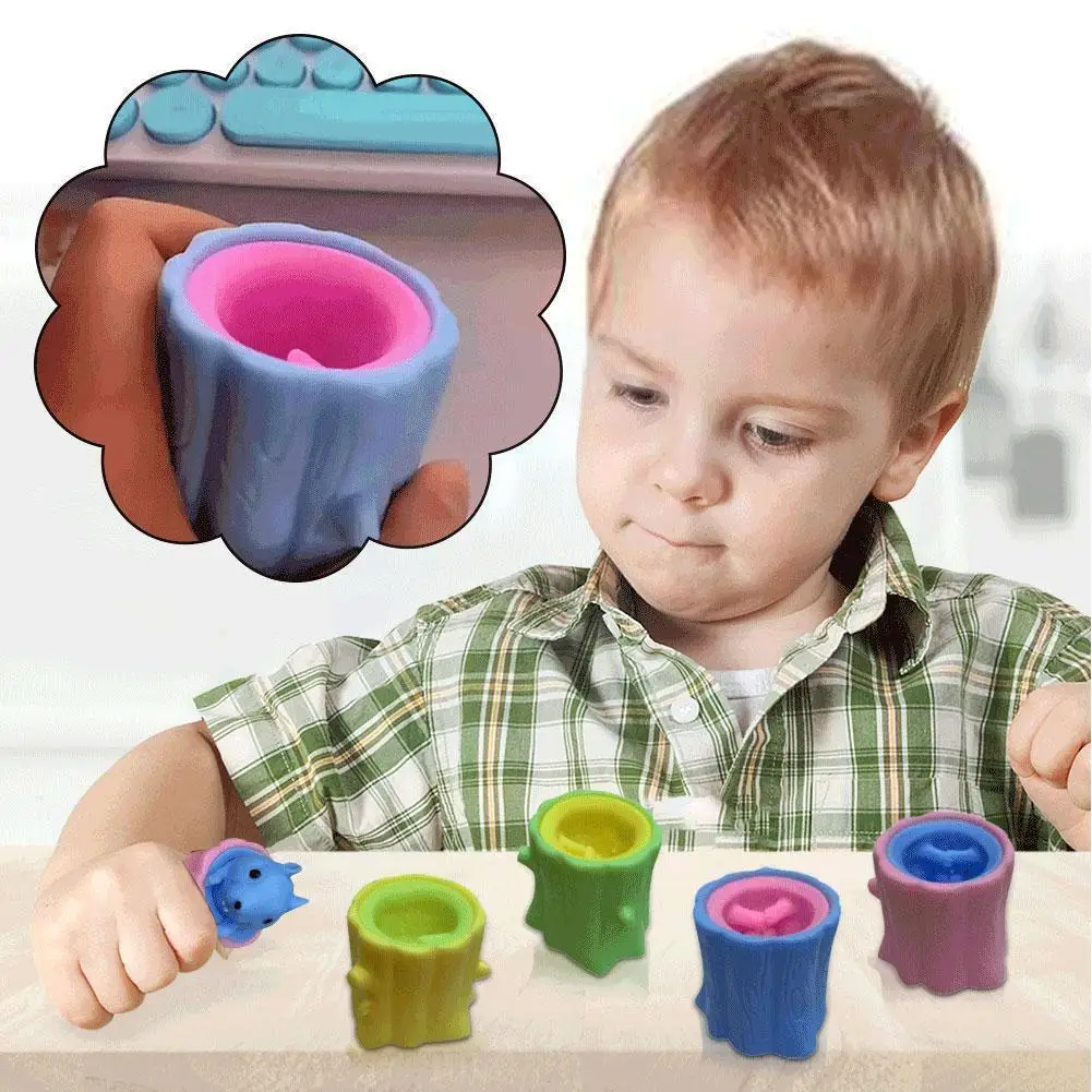 Funny Squeeze Toys Tree Stump Evil Squirrel Cup Decompression With Stress Relief Finger Head Toy Toy Pen Telescopic Spoof H A6Y1
Funny Squeeze Toys Tree Stump Evil Squirrel Cup Decompression With Stress Relief Finger Head Toy Toy Pen Telescopic Spoof H A6Y1