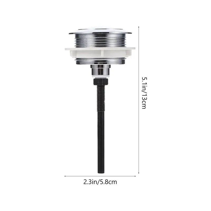 Toilet Water Tank Dual Push Button Round ABS Flush Switch Push Button Toilet Push Buttons With Rods Repair Bathroom Accessories
Toilet Water Tank Dual Push Button Round ABS Flush Switch Push Button Toilet Push Buttons With Rods Repair Bathroom Accessories