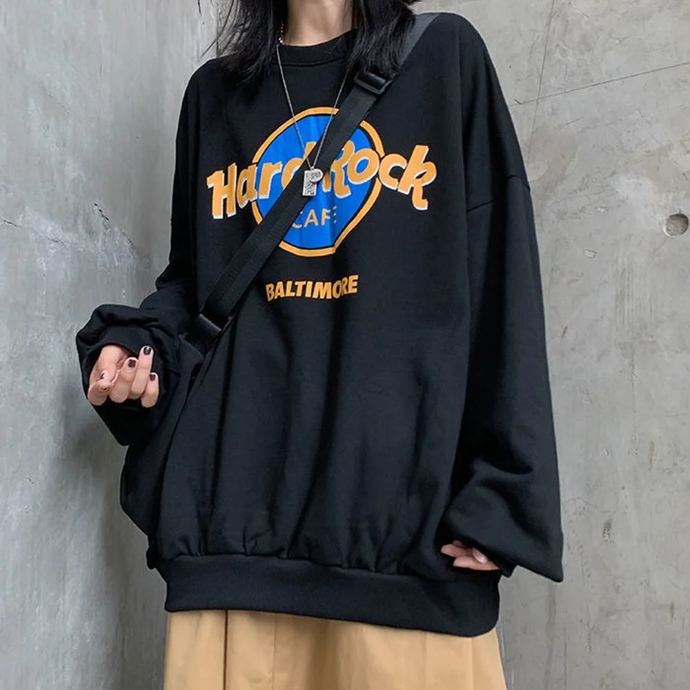 New Oversized Hoodie Women Sweatshirts Long Sleeve Hoodies Casual Letter Print Loose Pullovers Harajuku Sweatshirt Anime Hoodie
New Oversized Hoodie Women Sweatshirts Long Sleeve Hoodies Casual Letter Print Loose Pullovers Harajuku Sweatshirt Anime Hoodie