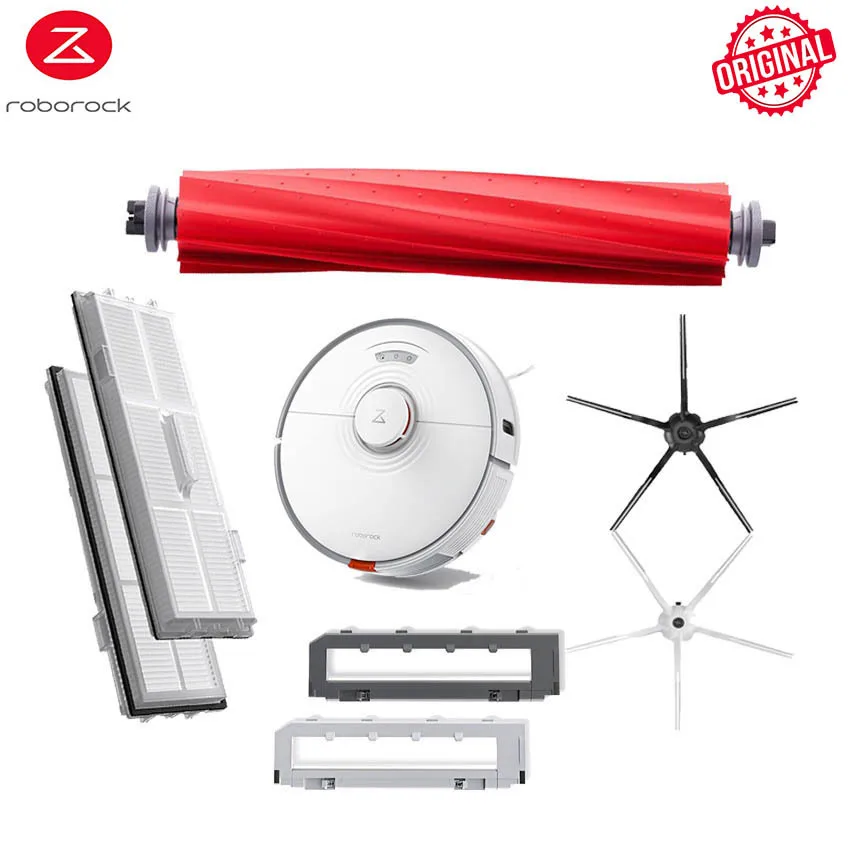 Original Roborock Robot Vacuum Cleaner Accessory Main Brush Hepa Washable Filter Mop Cloth Side Brushes S7 Plus Parts
Original Roborock Robot Vacuum Cleaner Accessory Main Brush Hepa Washable Filter Mop Cloth Side Brushes S7 Plus Parts