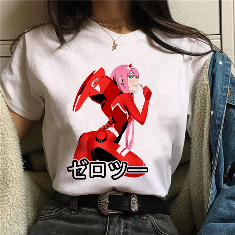 New Tops Anime Cartoon Anime Zero TWO Kawaii Print Casual Summer T-shirt Harajuku Japan Style Short Sleeve Chic Women Tees
New Tops Anime Cartoon Anime Zero TWO Kawaii Print Casual Summer T-shirt Harajuku Japan Style Short Sleeve Chic Women Tees