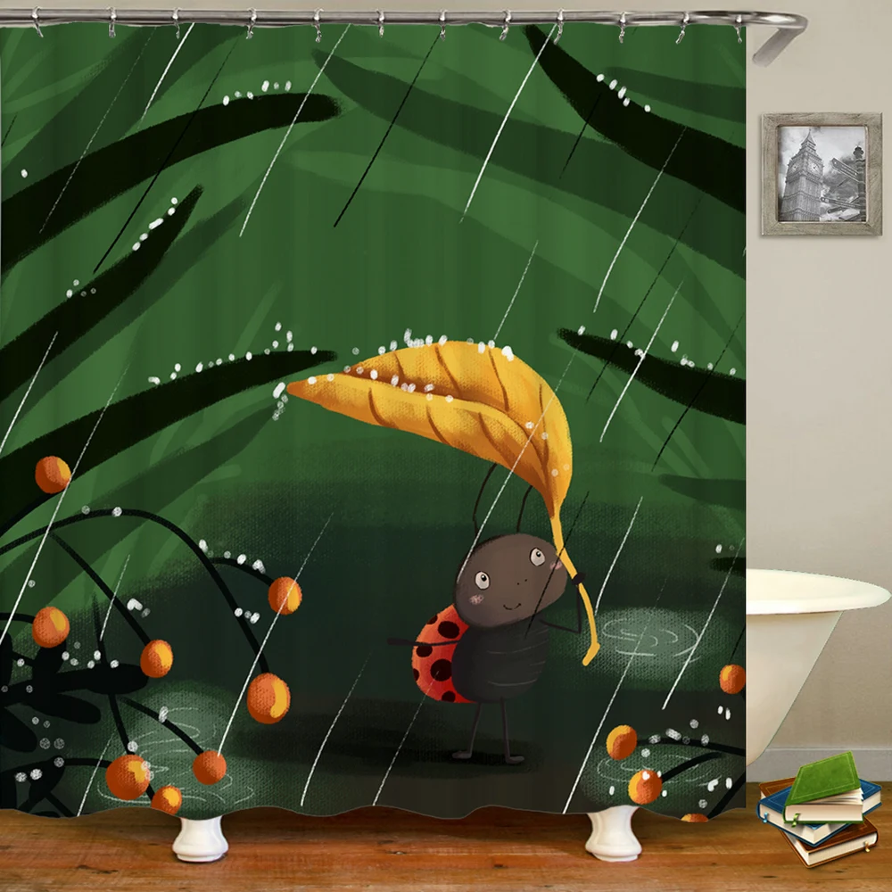 3d Cartoons lovely Baby Shower Curtains Bathroom Curtains Waterproof With Hooks Washable child Decoration Fabric Bath Screen
3d Cartoons lovely Baby Shower Curtains Bathroom Curtains Waterproof With Hooks Washable child Decoration Fabric Bath Screen