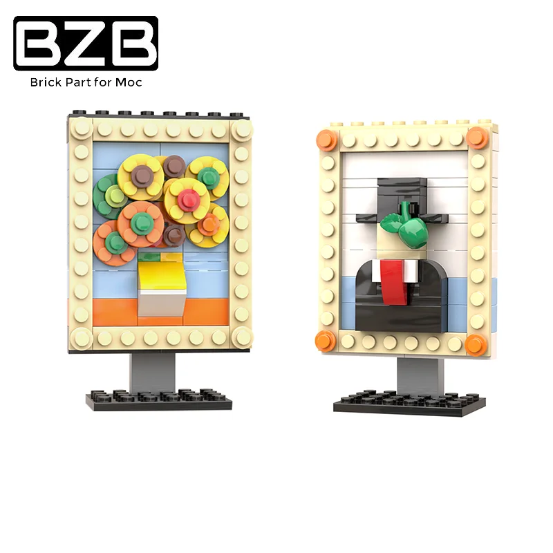BZB MOC Starry Sky Sunflower Mosaic Art Painter Van Gogh Pixel Painting Creative Building Block Model Kids Boys DIY Toys Gifts
BZB MOC Starry Sky Sunflower Mosaic Art Painter Van Gogh Pixel Painting Creative Building Block Model Kids Boys DIY Toys Gifts