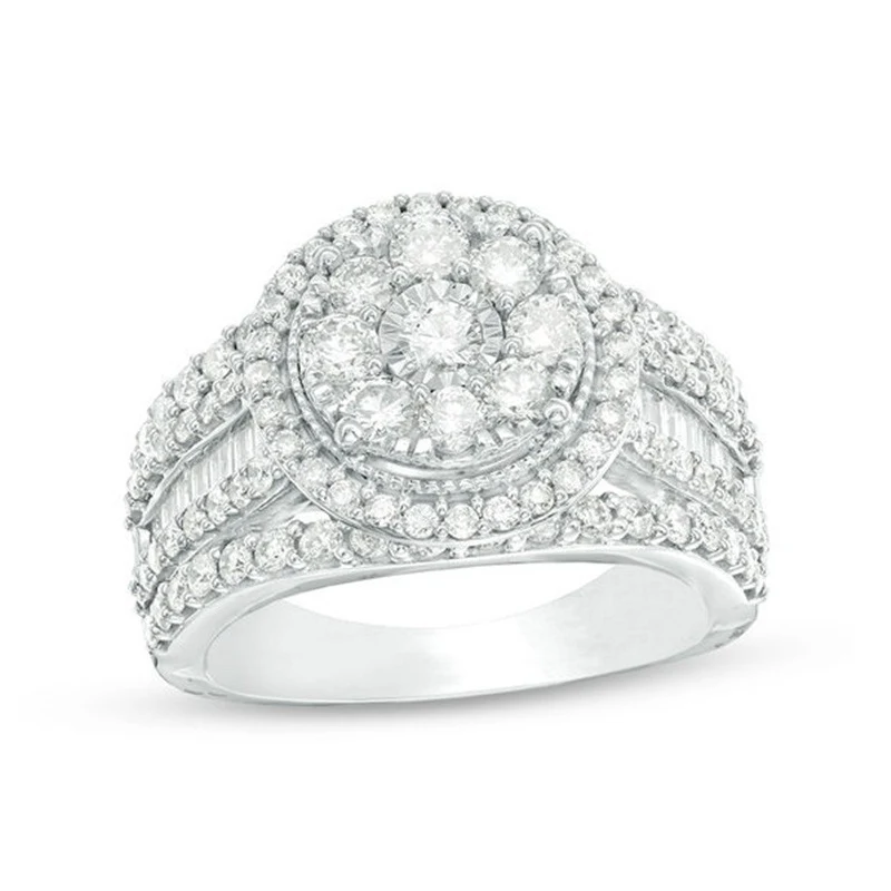 New creative Diamond-encrusted Women's Engagement Ring Trendy personality temperament full diamond ring gift Jewelry wholesale
New creative Diamond-encrusted Women's Engagement Ring Trendy personality temperament full diamond ring gift Jewelry wholesale