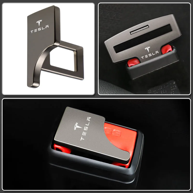 1Pcs Car Seat Belt Buckle Eliminator Logo Styling Auto Safety Belt Clip For Tesla Model 3 X S Y Roadster Interior Accessories
1Pcs Car Seat Belt Buckle Eliminator Logo Styling Auto Safety Belt Clip For Tesla Model 3 X S Y Roadster Interior Accessories