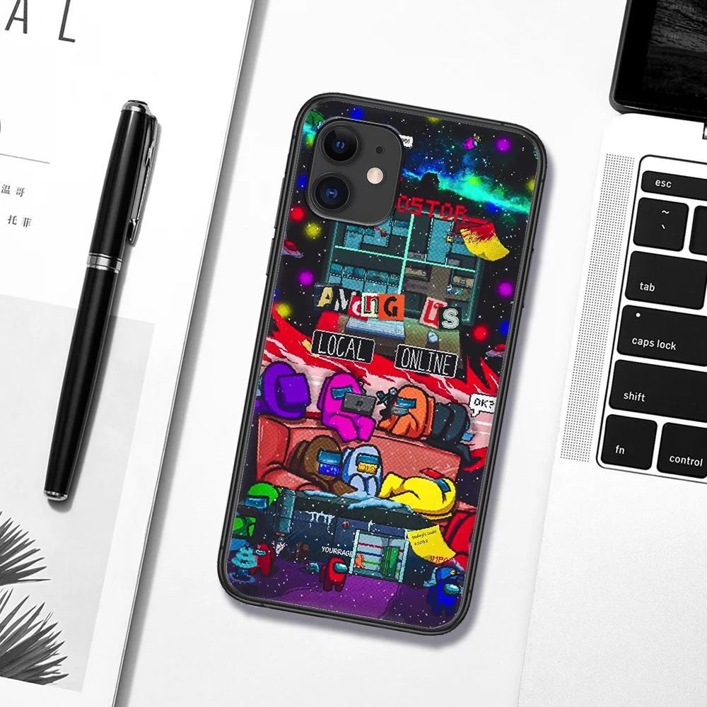 Among Us Game Phone Case For Iphone 5 5S SE 2020 6 6S 7 8 Plus 11 12 Mini X XS XR Pro Max black Back Painting Prime Fashion
Among Us Game Phone Case For Iphone 5 5S SE 2020 6 6S 7 8 Plus 11 12 Mini X XS XR Pro Max black Back Painting Prime Fashion