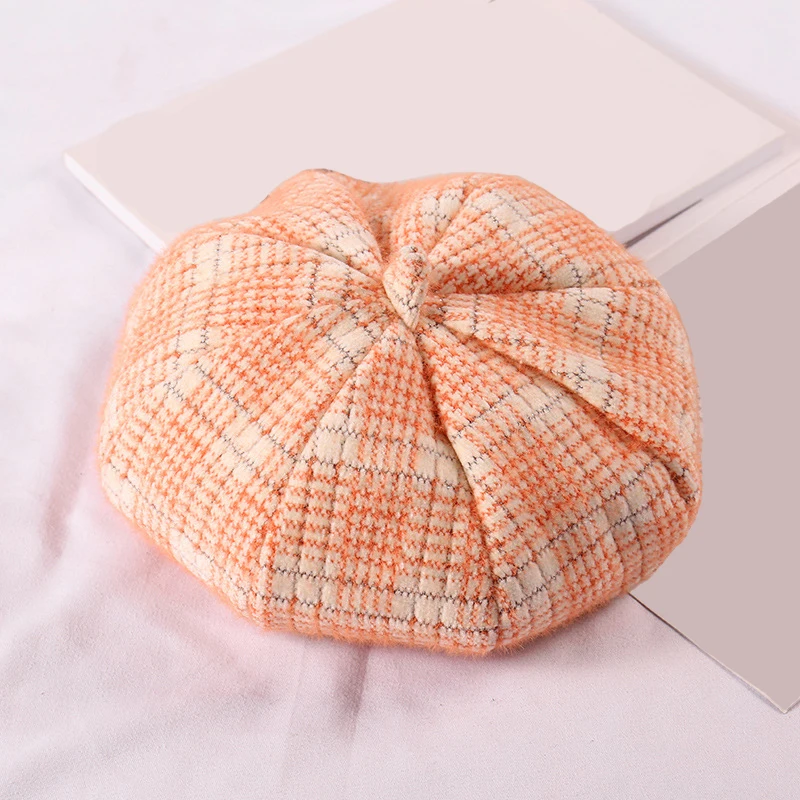 YSYX Autumn Winter Men's And Women's Retro Beret Chenille New Warm Solid Color Lattice Octagonal Comfortable Walking Hat YS:12
YSYX Autumn Winter Men's And Women's Retro Beret Chenille New Warm Solid Color Lattice Octagonal Comfortable Walking Hat YS:12