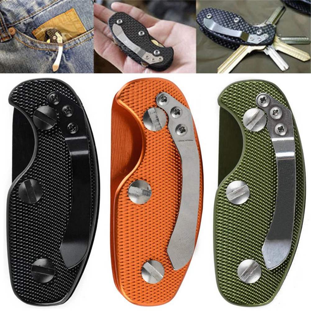 EDC Hanging Key Ring Buckle Aluminum Portable Parts Waist Belt Travelling for Men Outdoor EDC Key Chain Hanger
EDC Hanging Key Ring Buckle Aluminum Portable Parts Waist Belt Travelling for Men Outdoor EDC Key Chain Hanger