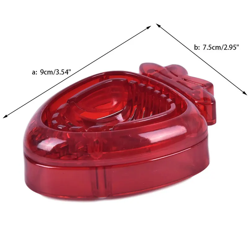 1 X Kitchen Strawberry Slicer Corer Cutter Pear Fruit Salad Divider For Strawberry Peeler Shredders Kitchen Gadgets Tools
1 X Kitchen Strawberry Slicer Corer Cutter Pear Fruit Salad Divider For Strawberry Peeler Shredders Kitchen Gadgets Tools